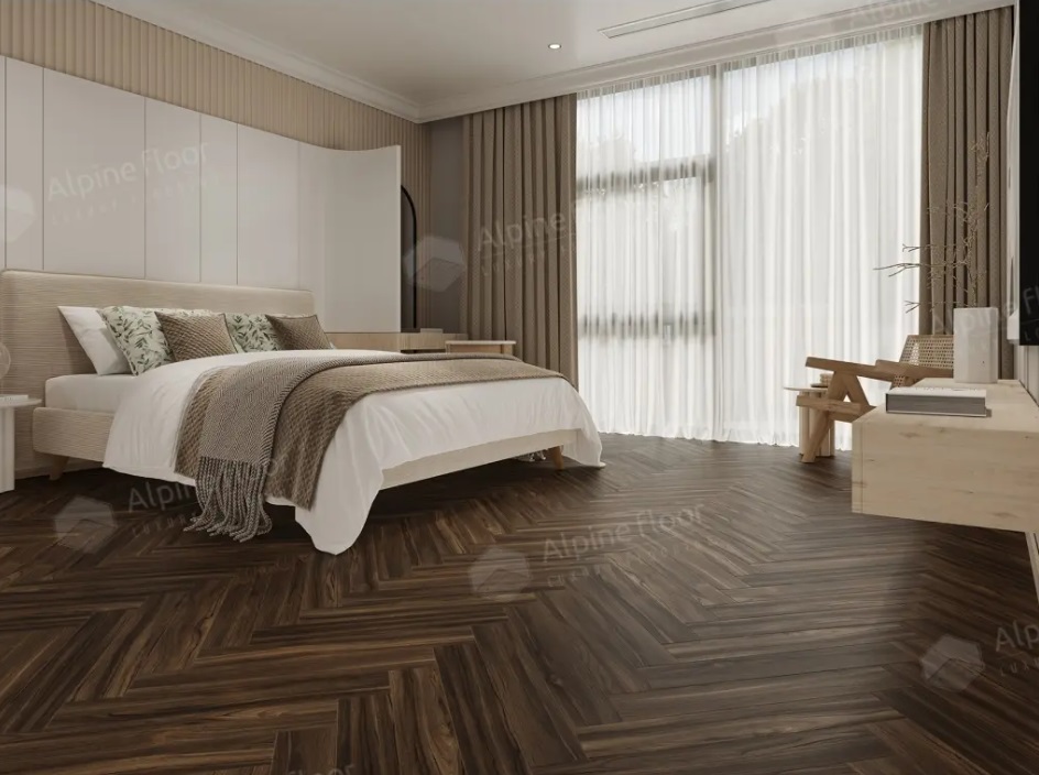 Ламинат Alpine Floor Herringbone 10 LF107-13 Орех Сицилия